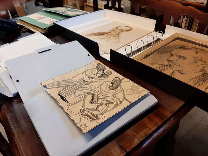 La Casa-Museo de Telde expone una muestra de caricaturas y viñetas (Foto TA)